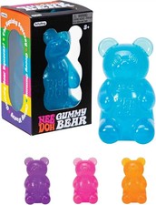 NeeDoh Gummy Bear Squishy Toy Soft Stress Relief Sensory Fidget Squeeze Toy for