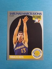 Sarunas Marciulionis 1990-91 NBA Hoops Basketball Card # 115 J3590
