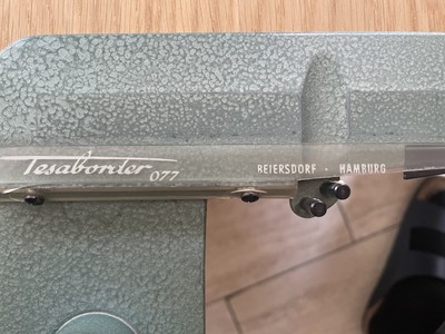 Tesaborder 077 Kurbel Schreibtisch Beiersdorf Sammler Zubehör Bürotechnik Antik