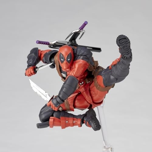 KAIYODO Revoltech Amazing Yamaguchi Deadpool Ver.2.5 Action Figure - Picture 3 of 9
