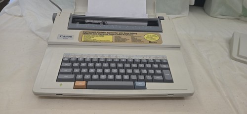Excellent Condition Canon ES13 Personal Electronic Smart Typewriter Tested!