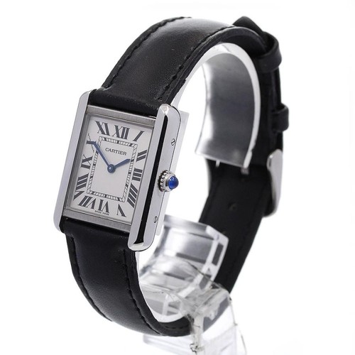 CARTIER Tank Solo SM Quartz Ladies #C687 - Picture 2 of 7