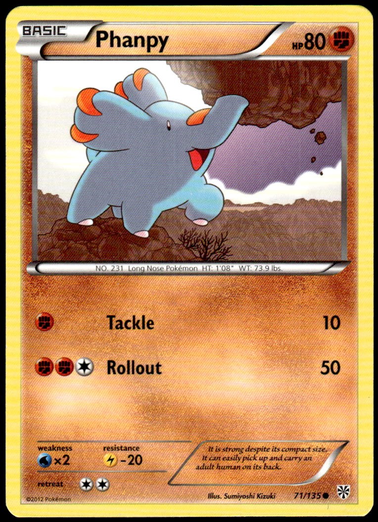 Phanpy 71/135 Common Plasma Storm LP