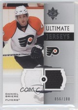 2007-08 Ultimate Collection Ultimate Jerseys 56/100 Daniel Briere #UJ-DB 1x1