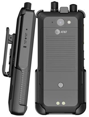 Schwarze Drehgurt Clip Holster Hülle für Sonim XP5plus 5G X530 XP5900 XP5+
