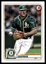 Matt Chapman 2020 Bowman #73 Athletics MLB READ FREE SHIPPING AutographDen