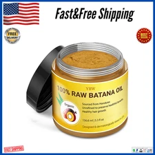 Raw Batana Oil from Honduras - 100% Natural & Organic Dr. Sebi Hair Growth Oil s