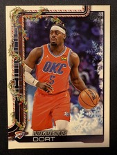 2025 Topps Holiday #H92 Luguentz Dort OKC Thunder
