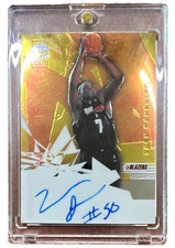 2001-02 Topps Chrome Rookie Card - Zach Randolph CA-ZR Autograph Insert.. rookie card picture