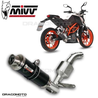 Full exhaust KTM 390 DUKE 2013 2014 MIVV Gp Carbon | eBay