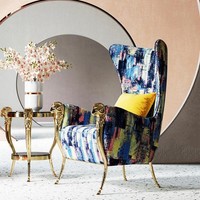 Einsitzer Sessel Ohrensessel Couchen MöBel Fernseh Design MöBel Einrichtung