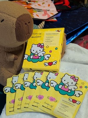 The Creme Shop x Hello Kitty Heavenly Hydrating Sheet Mask Set