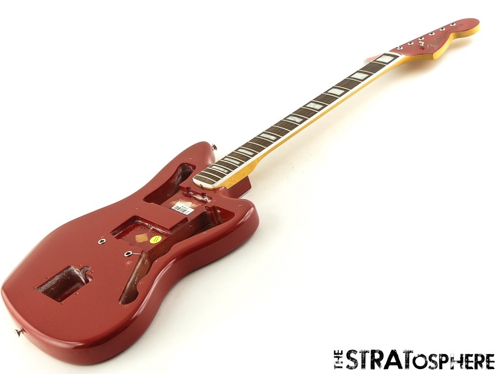 Fender AV II 1966 Jazzmaster BODY + NECK, Alder Dakota Red | eBay