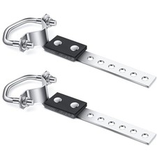Pcs Exhaust Hangers Muffler Hanger Swivel Tail Pipe Oe Style 2 Silver