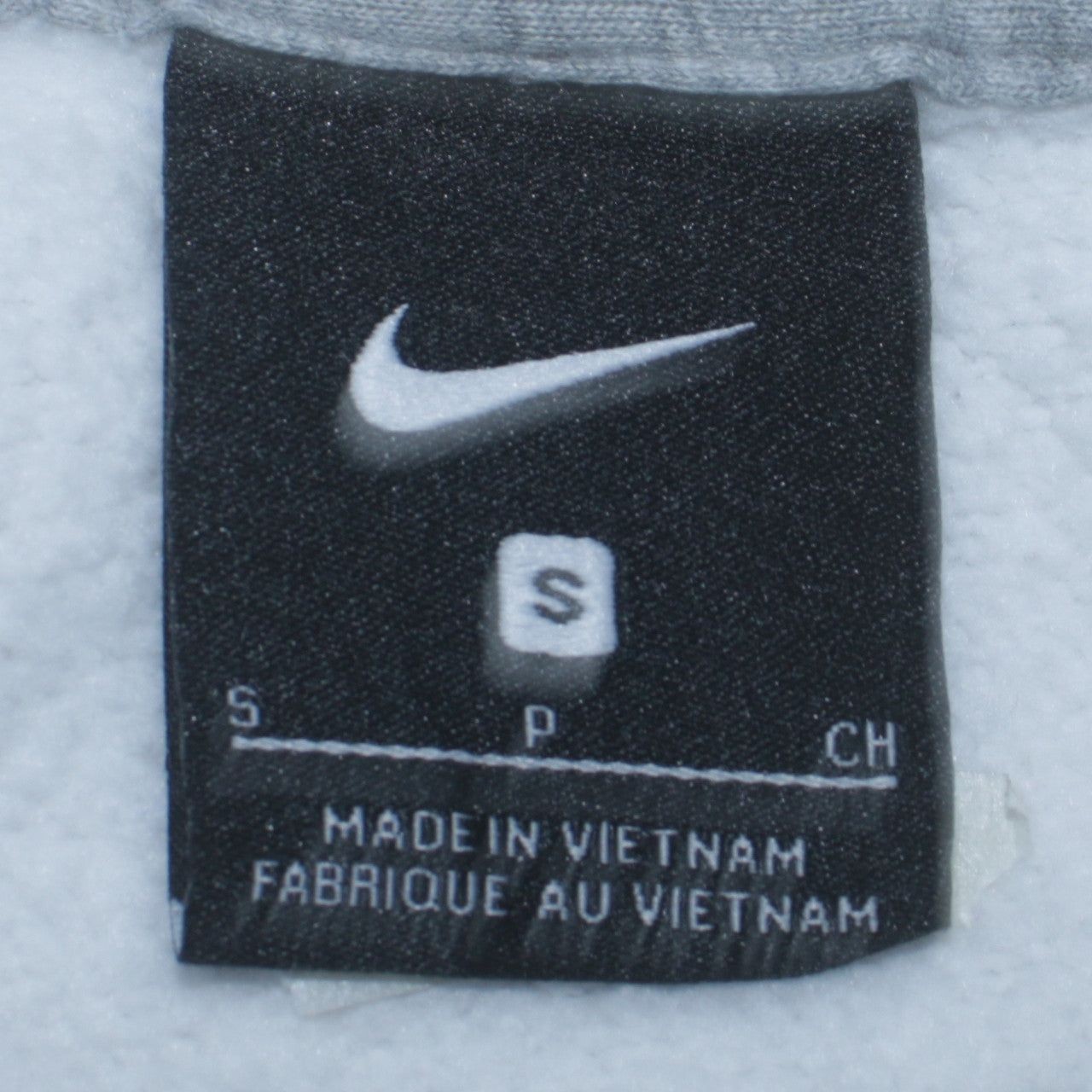 Nike White Hoodie Mens S image 4