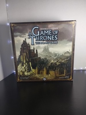 A Game of Thrones: The Board Game. 2nd Edi Complete Strategy Game. See Photos   