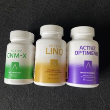 NEW ACTIVZ TRIFECTA 3 bottle set 1 LINQ + 1 G...