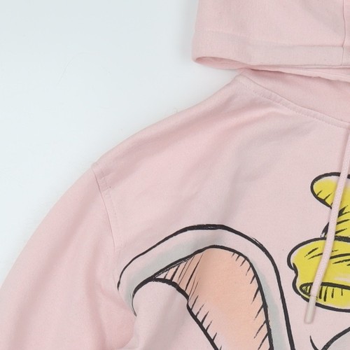 Disney Dumbo Women's Pink Pullover Hoodie - M - Picture 4 of 12