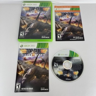 Top Gun: Hard Lock (Microsoft Xbox 360, 2012) Complete - NICE CONDITION
