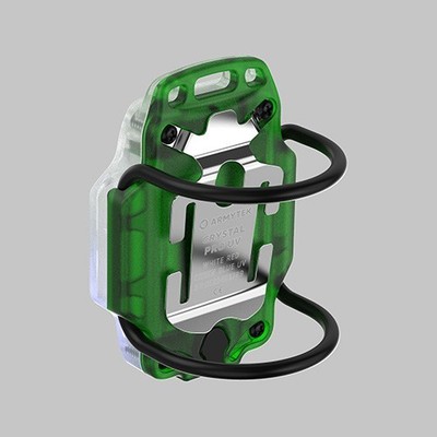 Armytek Crystal PRO UV Stirnlampe Grün - 200 Lumen, Weiß / Rot / Grün