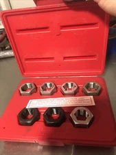 K-d Tools Axle Spindle Rethreading Set 5 Metric 2 SAE USA MADE