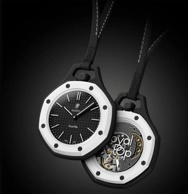 Audemars Piguet x Swatch Royal Pop Ocho Negro Black Pocket Watch !!!