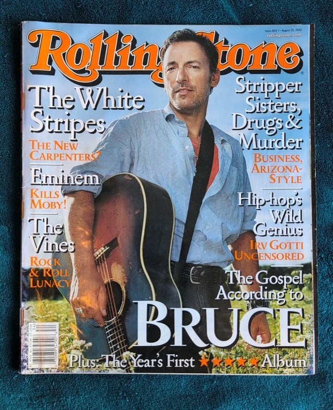 Rolling Stone Magazine #903 Bruce Springsteen August 22 2002