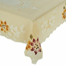 Cotton Blend Table Cover for Centre Table and 4 Seater Dining Table AU