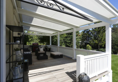 VERANDA Wintergartenmarkise, Sonnenschutz, Stoffrollo