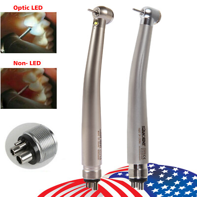 NSK PANA MAX Style Dental (LED) High Speed Handpiece 4 Holes Turbine SANDENT