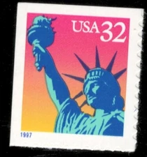 US. 3122. 32c. Liberty. Booklet Single.  MNH. 1997