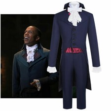 Hamilton Aaron Burr Costume Victorian Frock Mens Coat OperaTailcoat Set