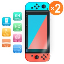  2-Pack For Nintendo Switch Premium Tempered Glass Screen Protector Guard