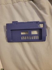 OEM Replacement Nintendo Gamecube - INDIGO BLUE Back Cover Plate Dual Port