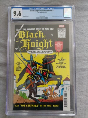 CGC 9.6 Black Knight #1 (Facsimile Edition) (2021) Marvel/Atlas. 
