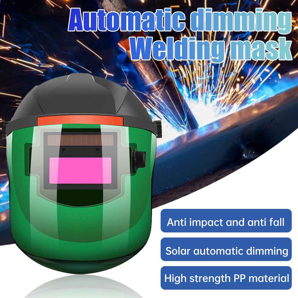 Auto-Dimming Welding Helmet with True Color View for Arc TIG MIG