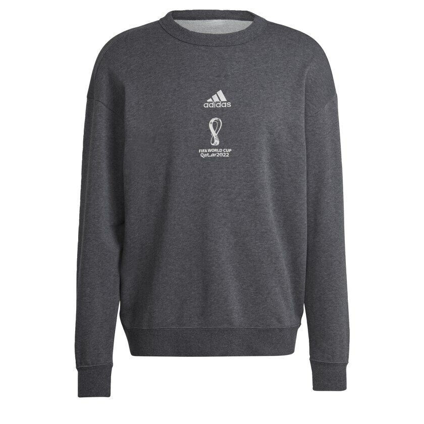 FIFA World Cup 2022™ Official Emblem Sweatshirt Gray Sz XL Qatar Men Embroidery