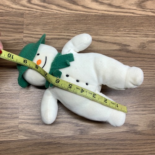 Eden The Snowman Stuffed Plush 10" Raymond Briggs Stuffed - Picture 9 of 10