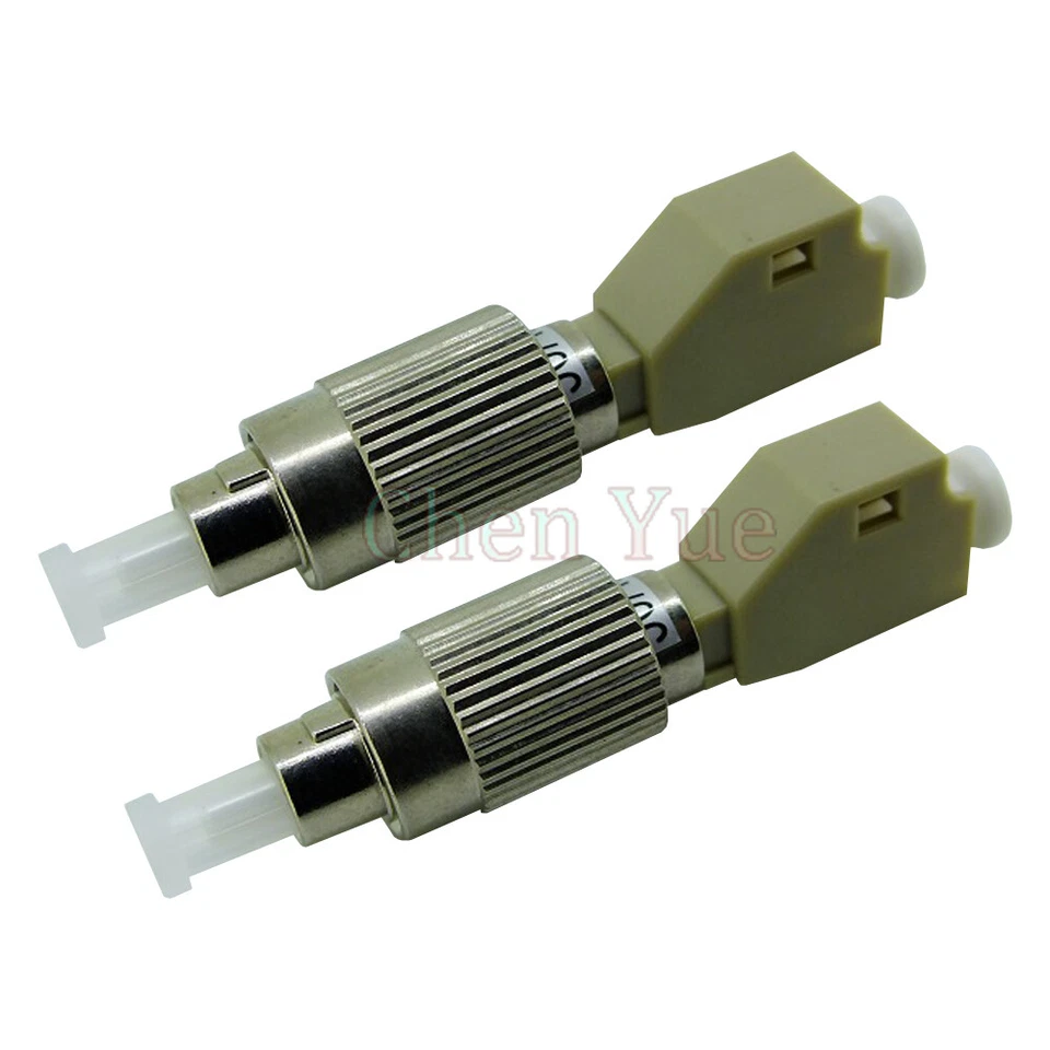 2pcs LC Female to FC Male Fiber Optic Hybrid Adapter MM 50/125  Fiber Connector - Image 2 of 4