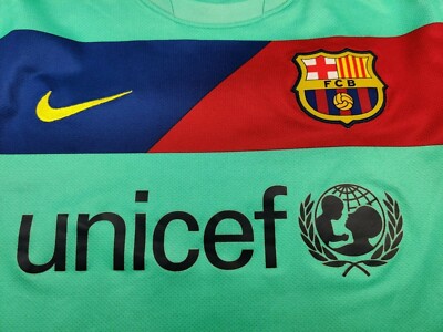 Football shirt soccer FC Barcelona Barca Away 2010/2011 Nike