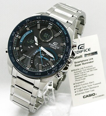   Casio Edifice Herrenuhr Solar Bluetooth ECB-900DB-1BER  