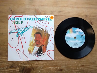 Harold Faltermeyer Axel F / Shoot Out Excellent 7'' Single Vinyl Record MCA949