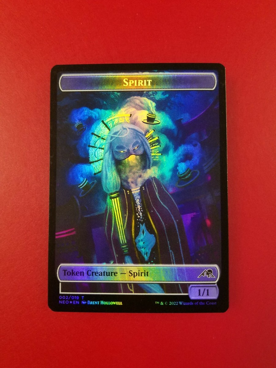 1x Spirit // Spirit (009) | FOIL TOKEN | Kamigawa Neon