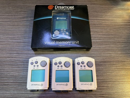 Mint Sega Dreamcast Bundle - 4X Controllers - 4X Memory Cards - 2x Games - Read! - Picture 22 of 24