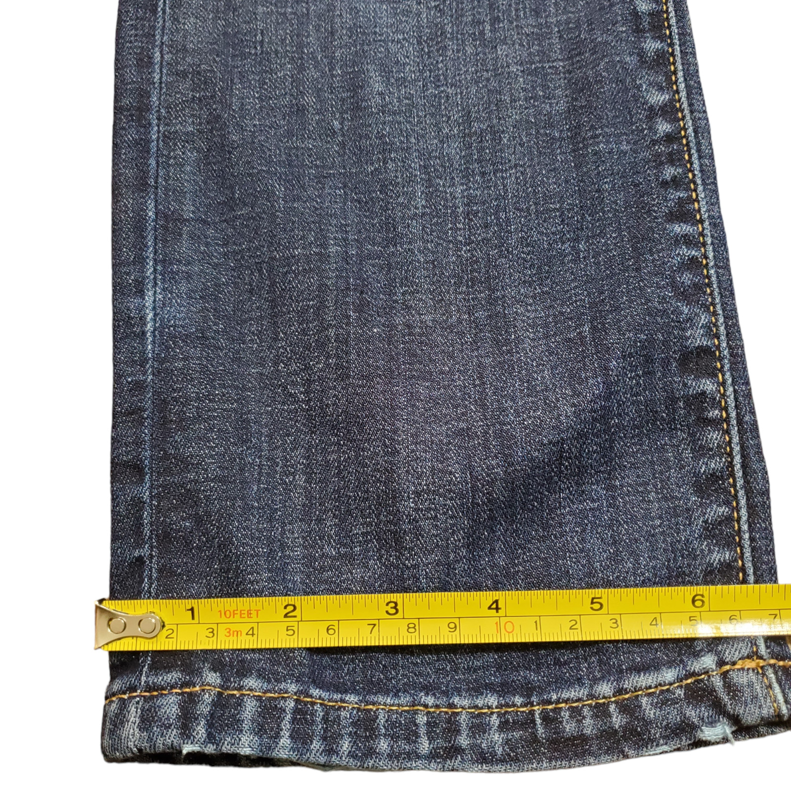 Lucky Brand Faye 410 CoolMax Athletic Slim Jeans Mens 30x32 Blue 7M12782
