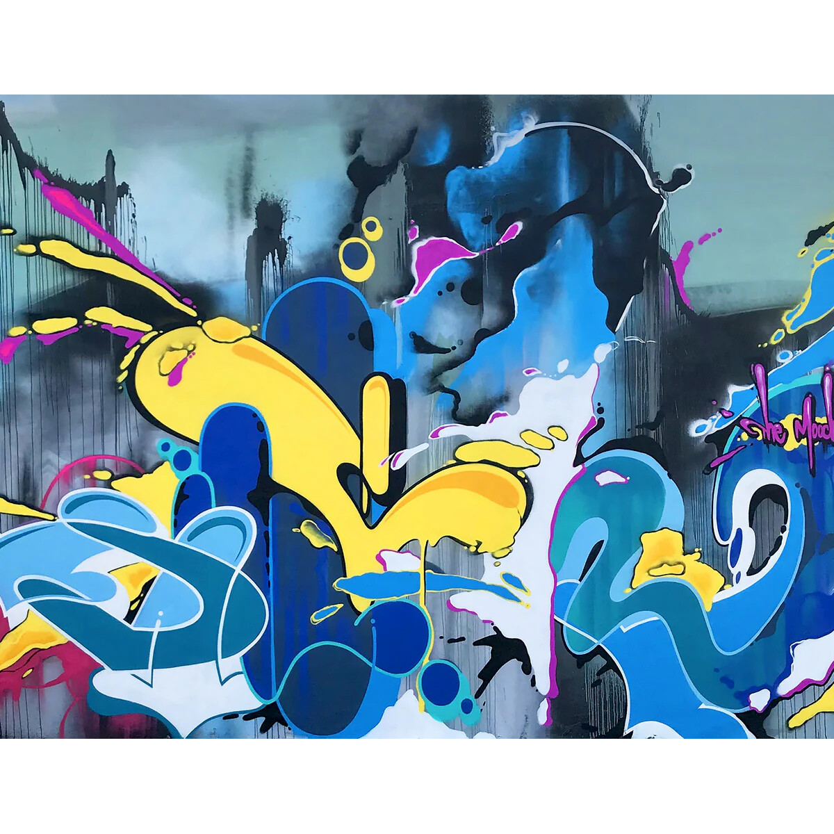 crasty graffiti 原画 CMKgallery presents art exhibition﻿ “SUPER NICE 6th”展覧会