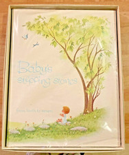 Vintage Baby's Stepping Stones Memory Book Gibson Record Album Keepsake 1965 NEW
