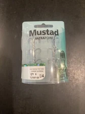 Mustad UltraPoint KVD Elite Series Triple Grip Treble Hook Black Size 4