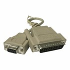 IBM 40H6328 Serial Port Converter Cable 9-Pin to 25-Pin DB9F-DB25M CABLE 0.3m