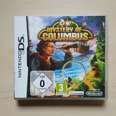Nintendo DS Spiel Mystery of Columbus in OVP + Anleitung NDS